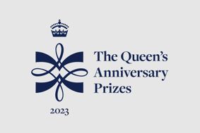 The Queen's Anniversary Prize logo