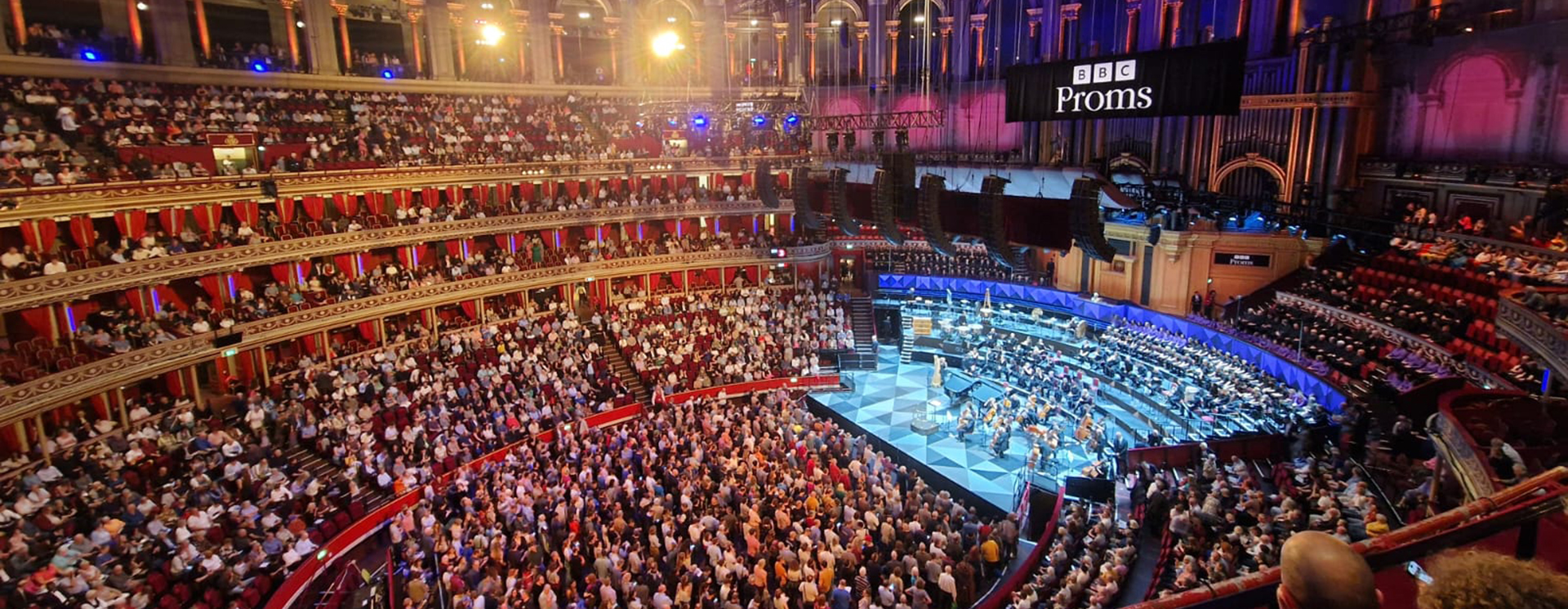 A photo of a performance at the BBC Proms