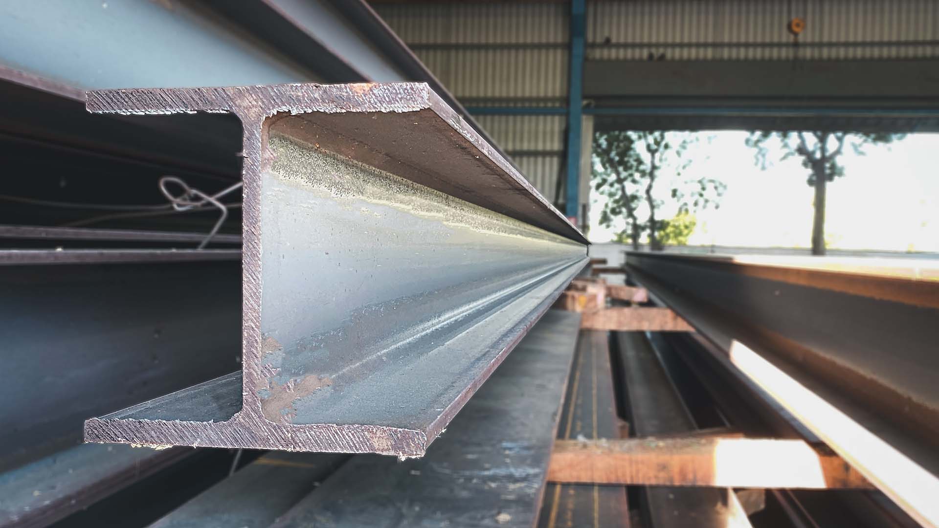Steel girders 