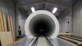 TRAIN rig tunnel at University of Birmingham
