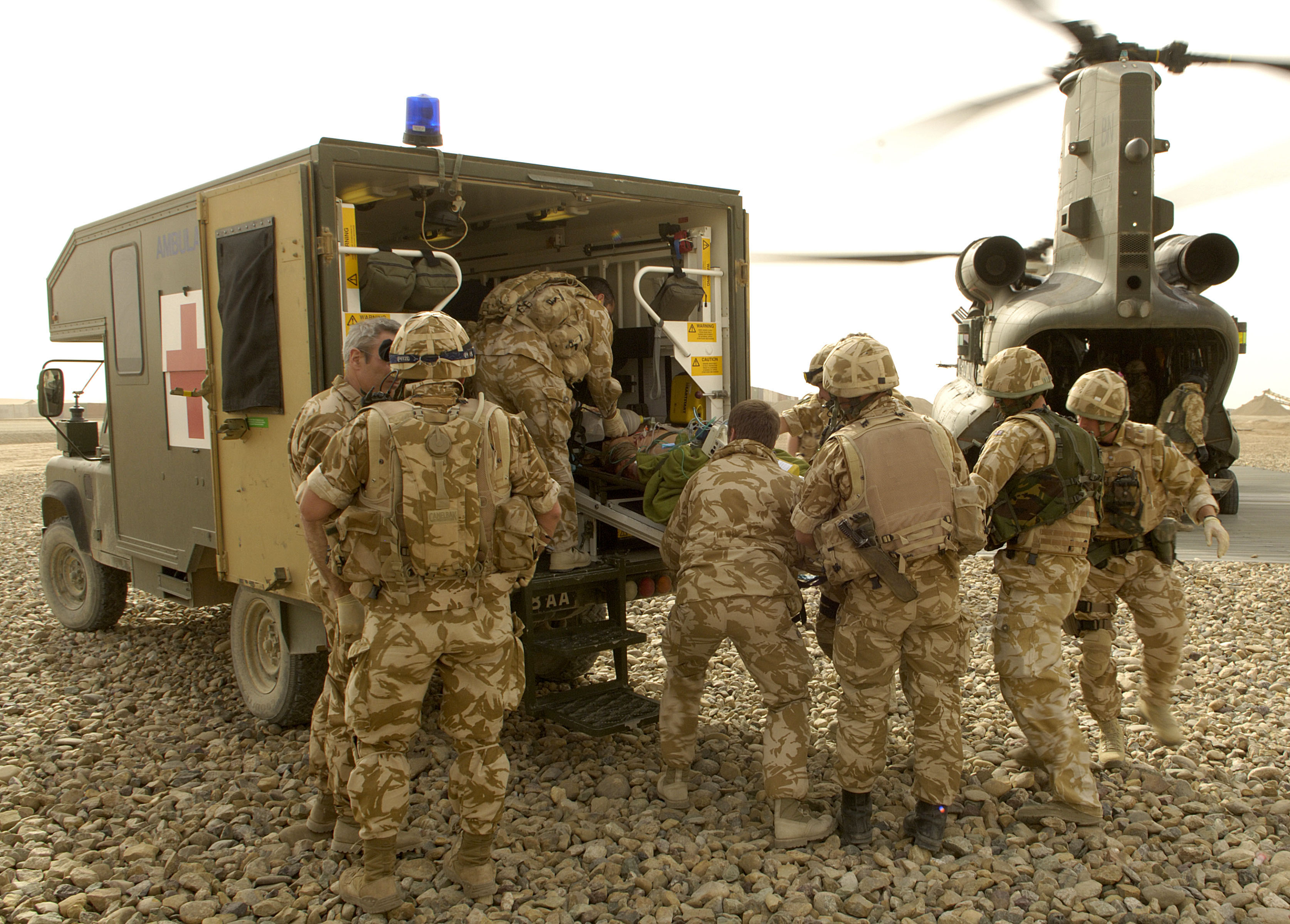 Army medical team