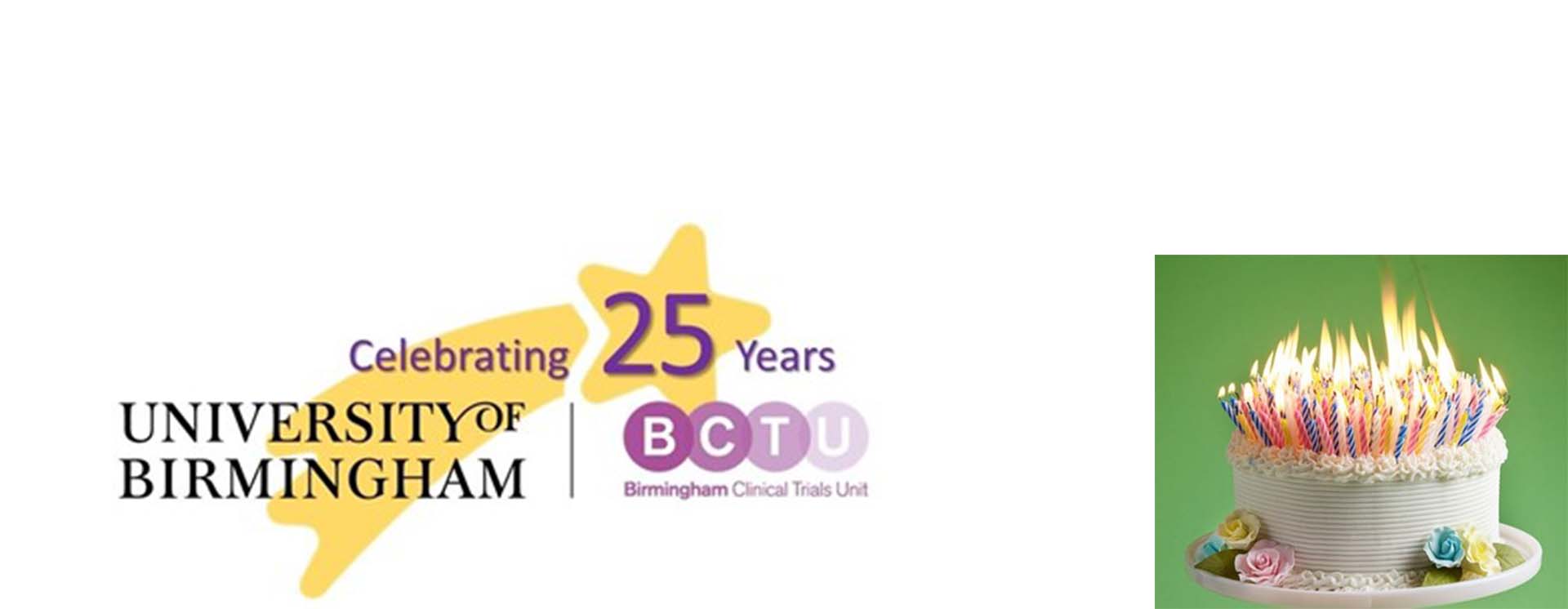 BCTU logo and birthday cake.