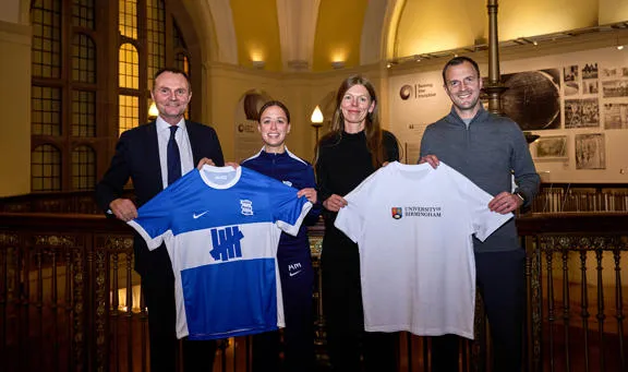 University of Birmingham and Birmingham City FC mark anniversaries with ...