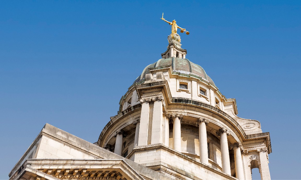 The outside of the Royal Courts of Justice