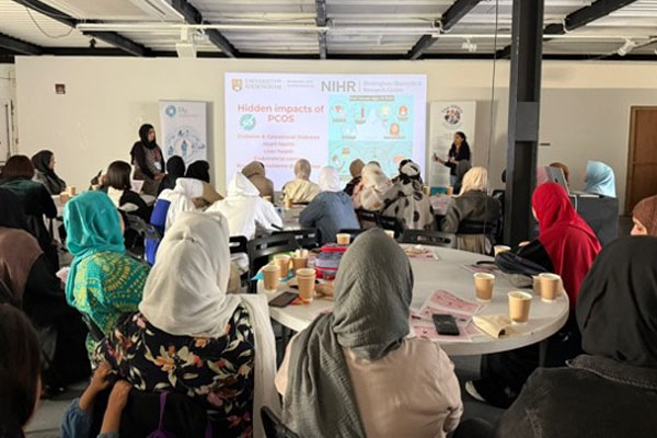 Shot of a conference about PCOS