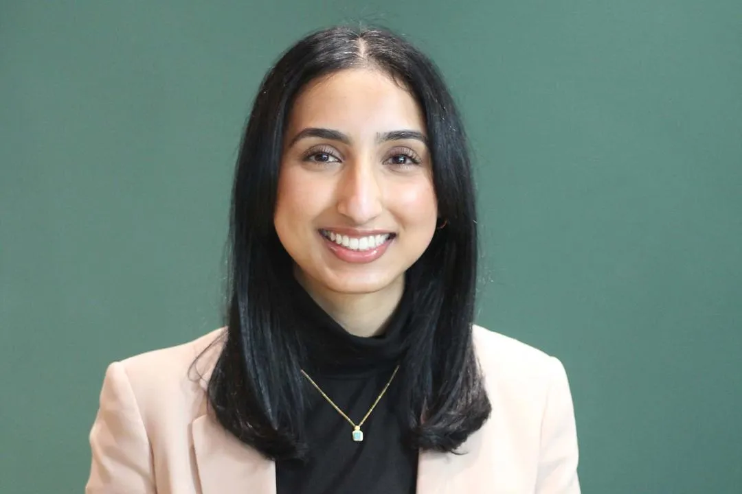 Zainab smiling