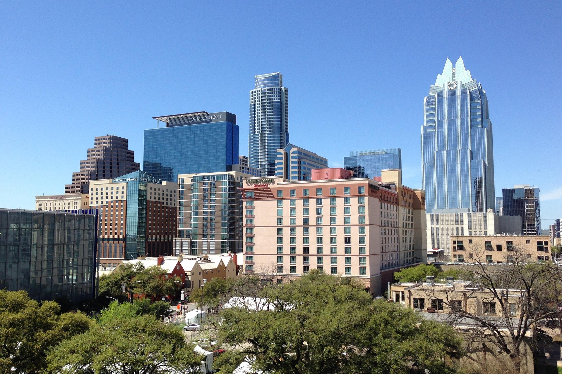 Cityscape of Austin, Texas.