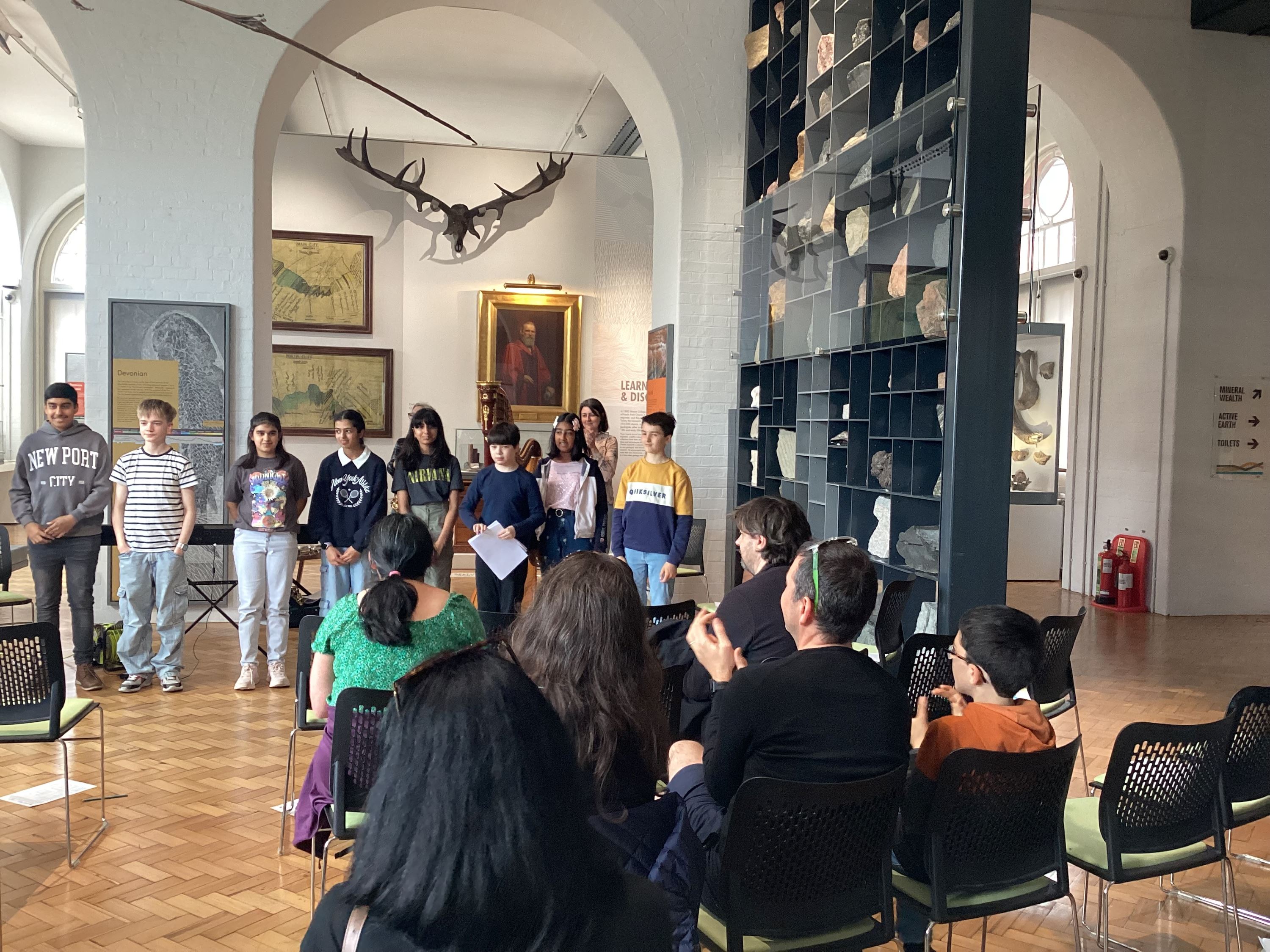 BCMG Young Composers at the Lapworth Museum of Geology