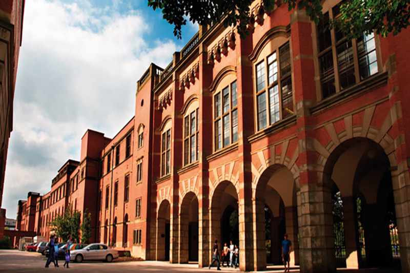 Birmingham Law School's arches
