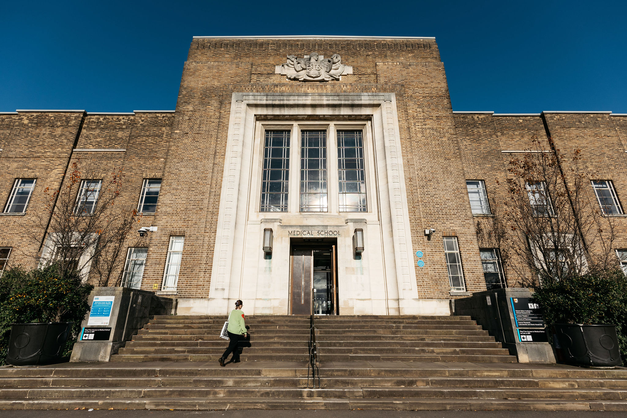 Entrance to Birmingham Medical School