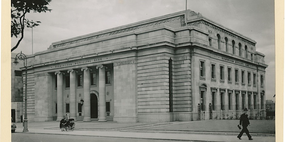 Old external shot of Birmingham Municipal Bank