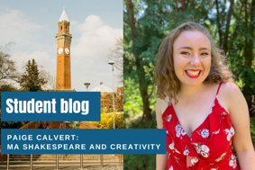 Paige Calvert, MA Shakespeare and Creativity