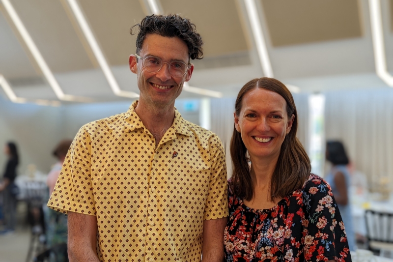 HSMC Director, Dr Ross Millar and Sarah-Jane Marsh, CEO of Birmingham Women's and  Children's NHS Foundation Trust