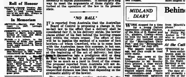 A newspaper clipping featuring a Roll of Honour section commemorating George Douglas Savage.