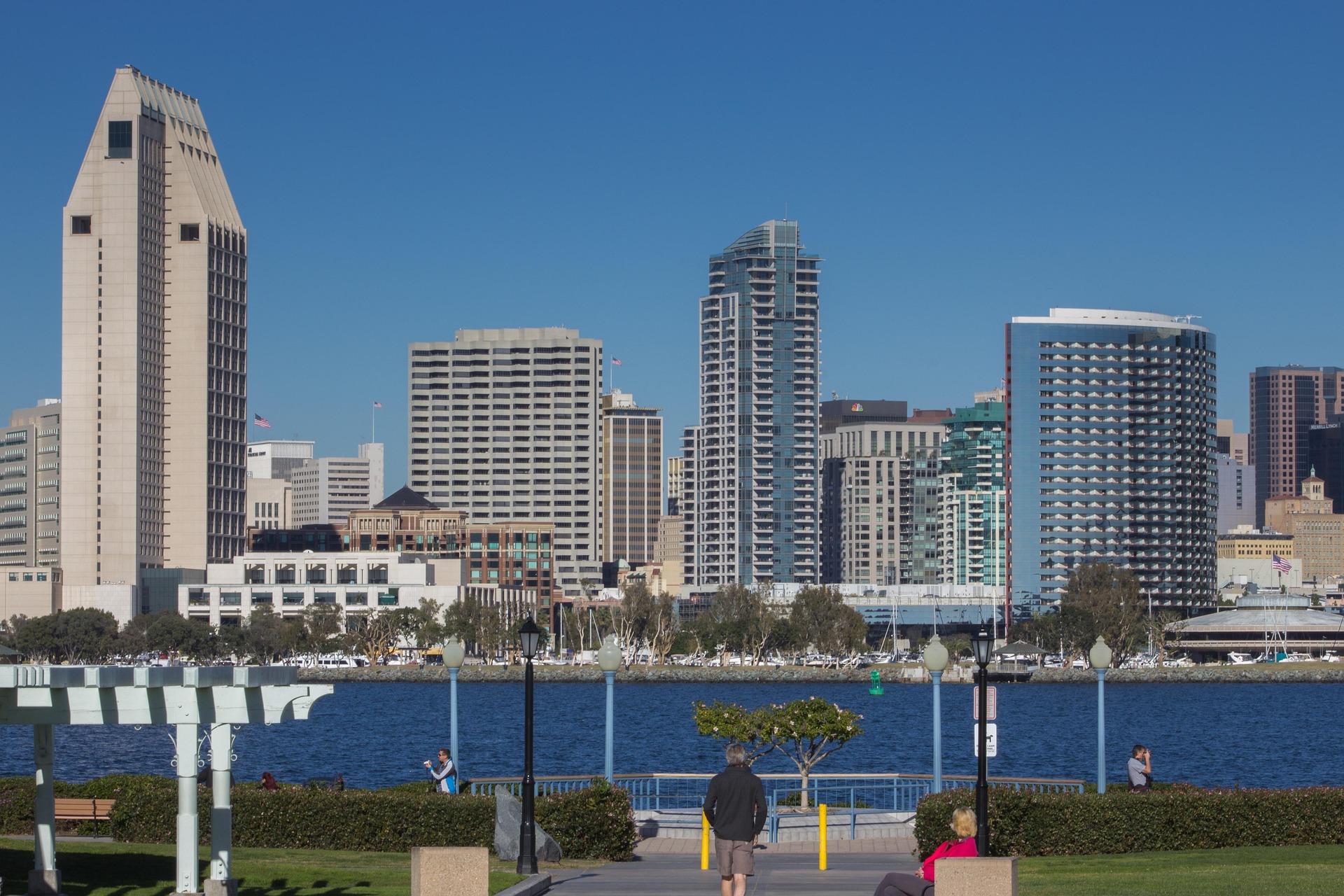 Cityscape of San Diego, California.