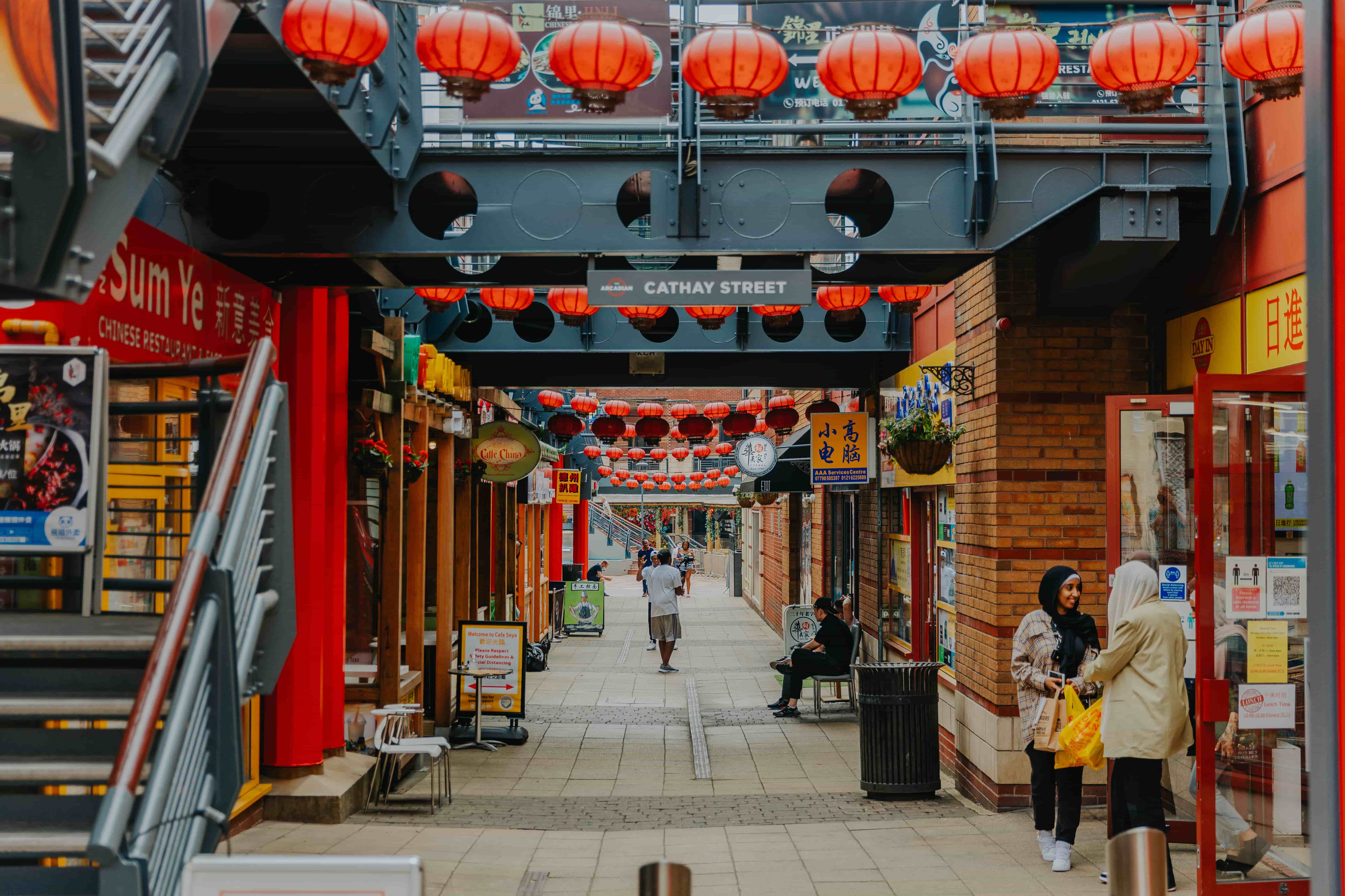 Chinatown in Birmingham city centre