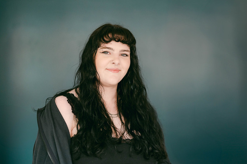 Portrait of Kizzie smiling 