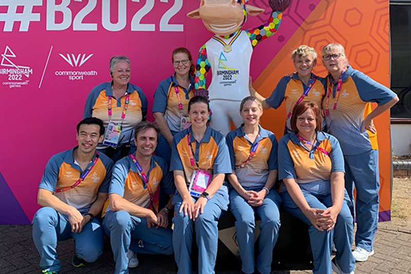 Venue Medical Managers at Birmingham Commonwealth Games Group Photo